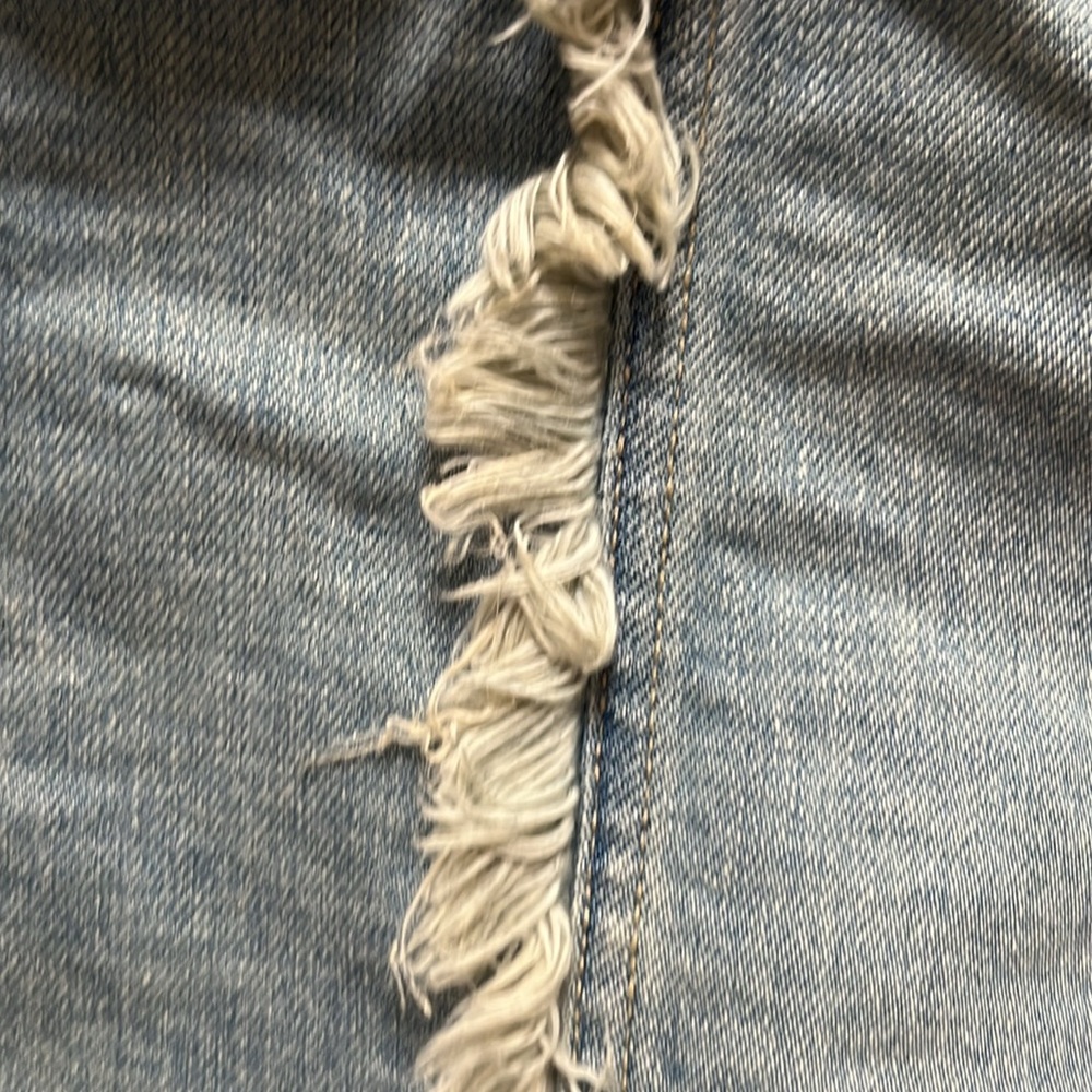 The Open Project (Open Yy) Denim Strapless Top Si… - image 4